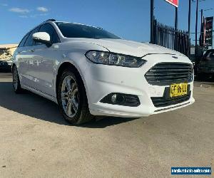 2015 Ford Mondeo MD Ambiente Wagon 5dr PwrShift 6sp, 2.0DT [Jun] Winter White A